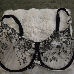 Elegant Black Lace Bra